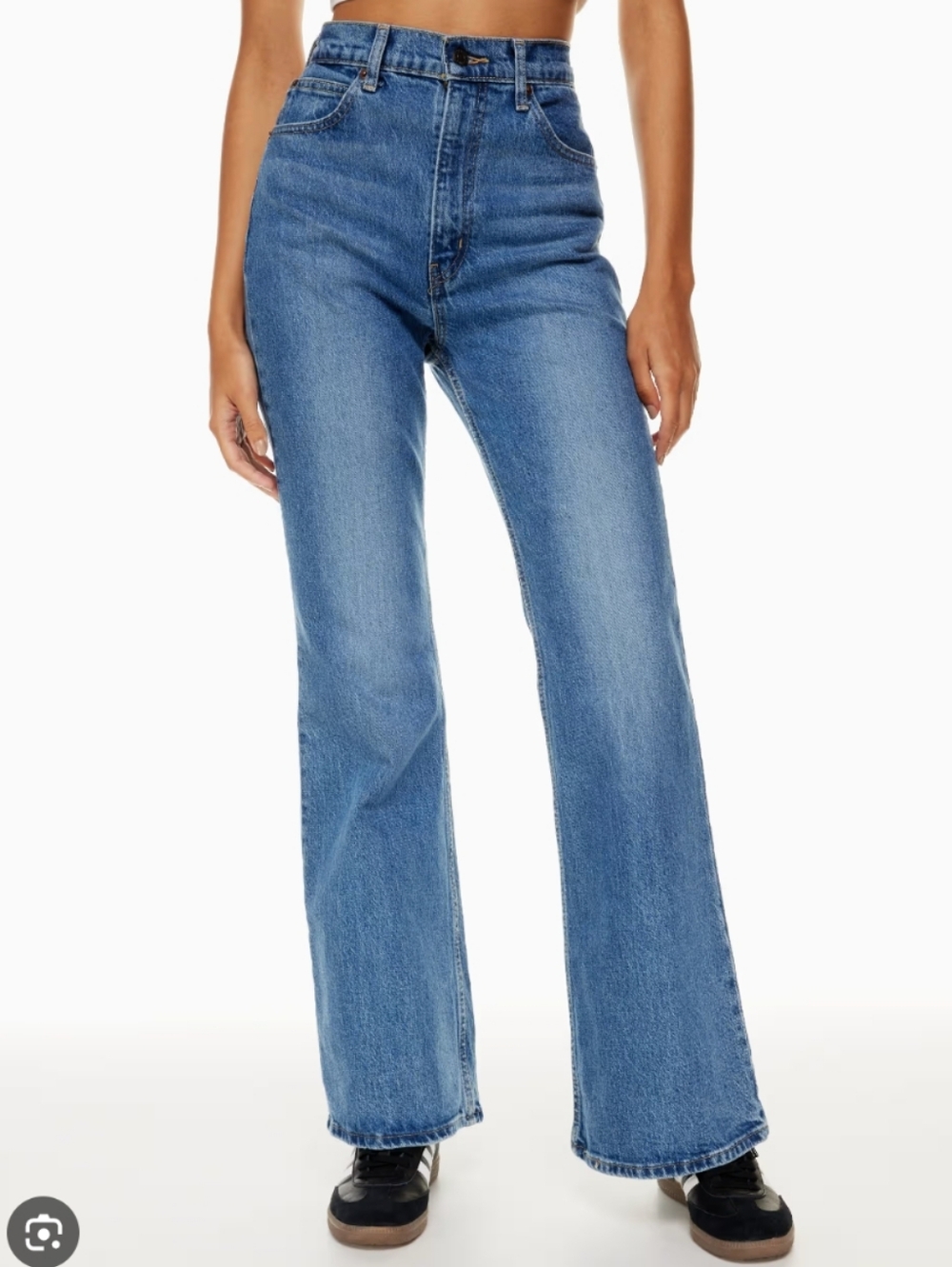 Levi's High Waisted Flare Leg Jeans